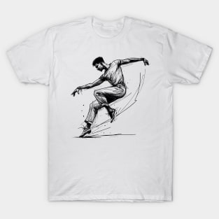 Tap dancer - Black T-Shirt